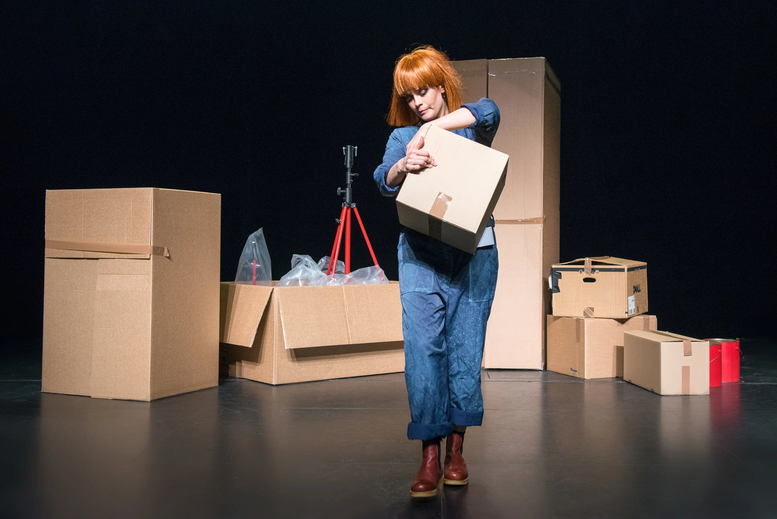 "Teaterkonsert How": Mareike Wang ble forestillingens dronning. (Foto: Rogaland teater)
