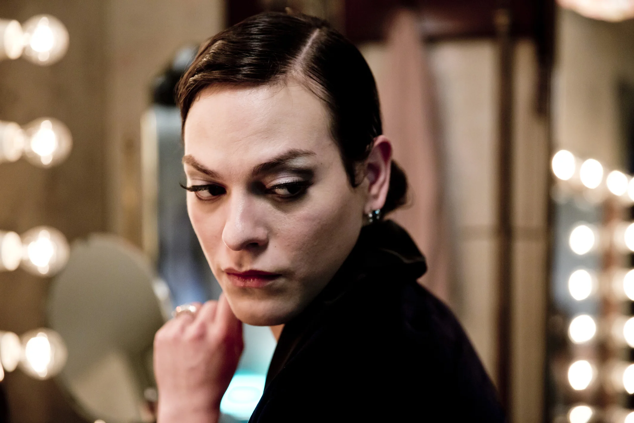 Daniela Vega som den transkjønnede Marina i "En fantastisk kvinne" av Sebastián Lelio.