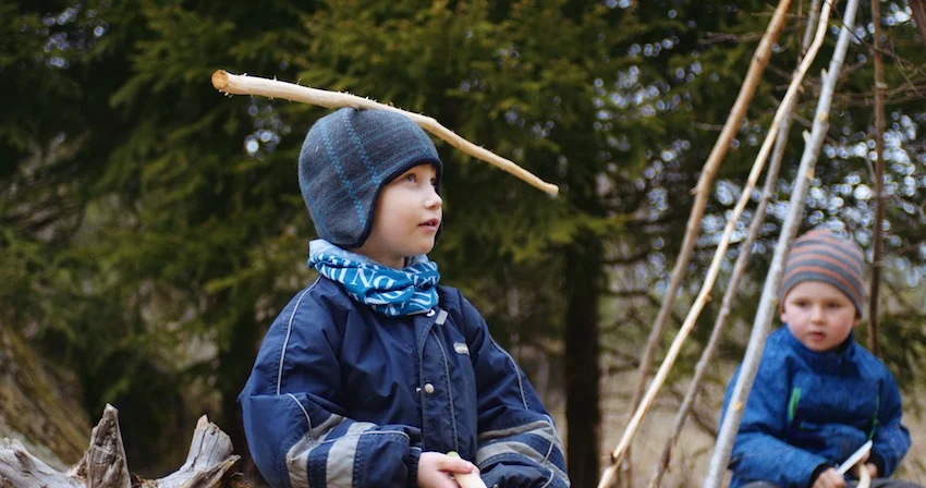 Barns lek i et pedagogisk vepsebol