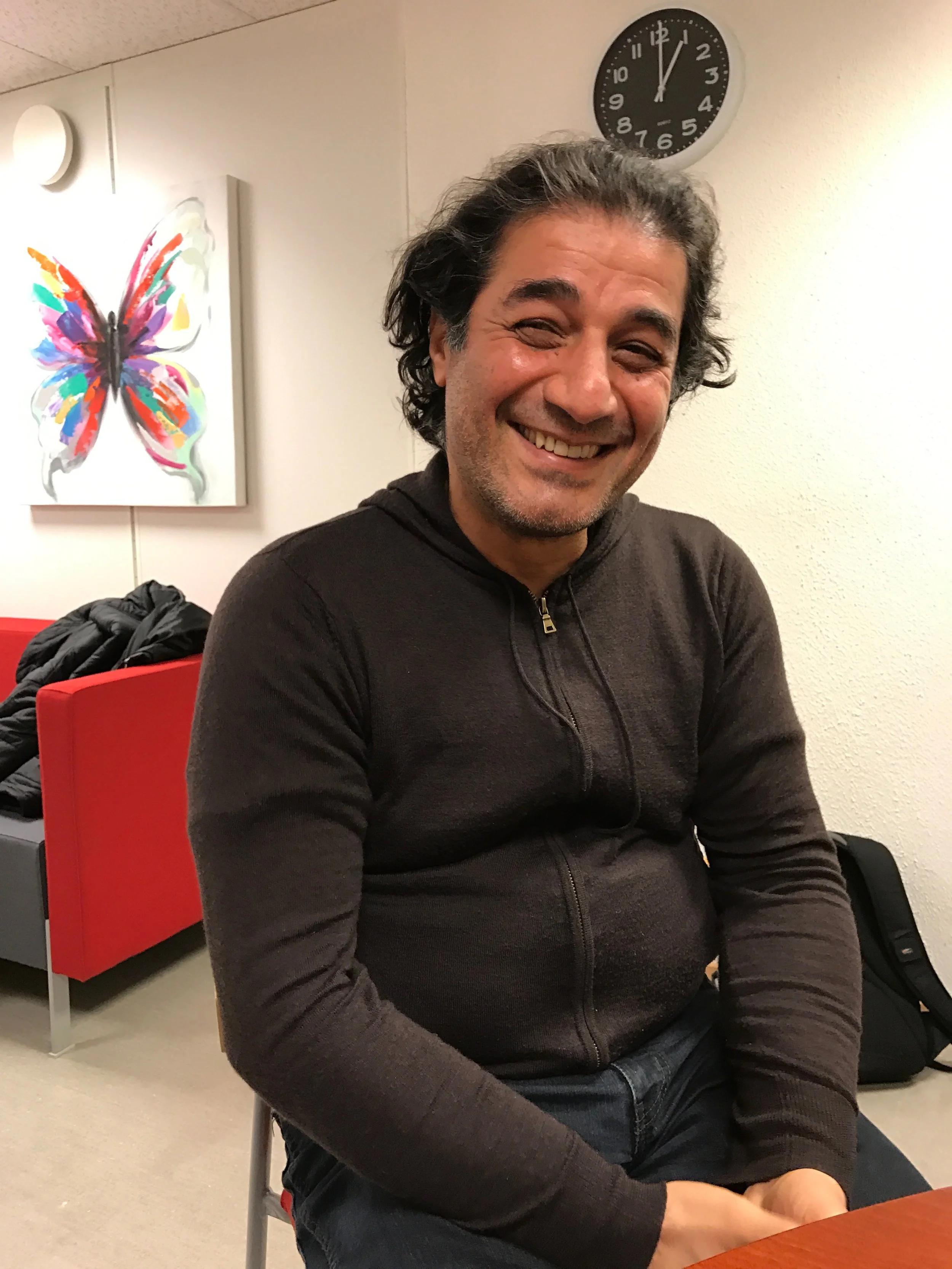 - Vi var optimister i 2011 og håpet at Irak uten amerikansk tilstedeværelse skulle bli et bedre sted, sier regissør Zaradsaht Ahmed. (Foto: Kristin Aalen)