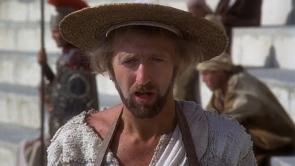 I filmen Life of Brian angrep Monty Python-gjengen religiøs praksis og tullet med folks manglende evne til å bli enige om noe som helst.