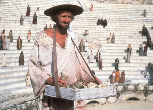 Brian (Graham Chapman) blir ufrivillig utpekt til Messias.