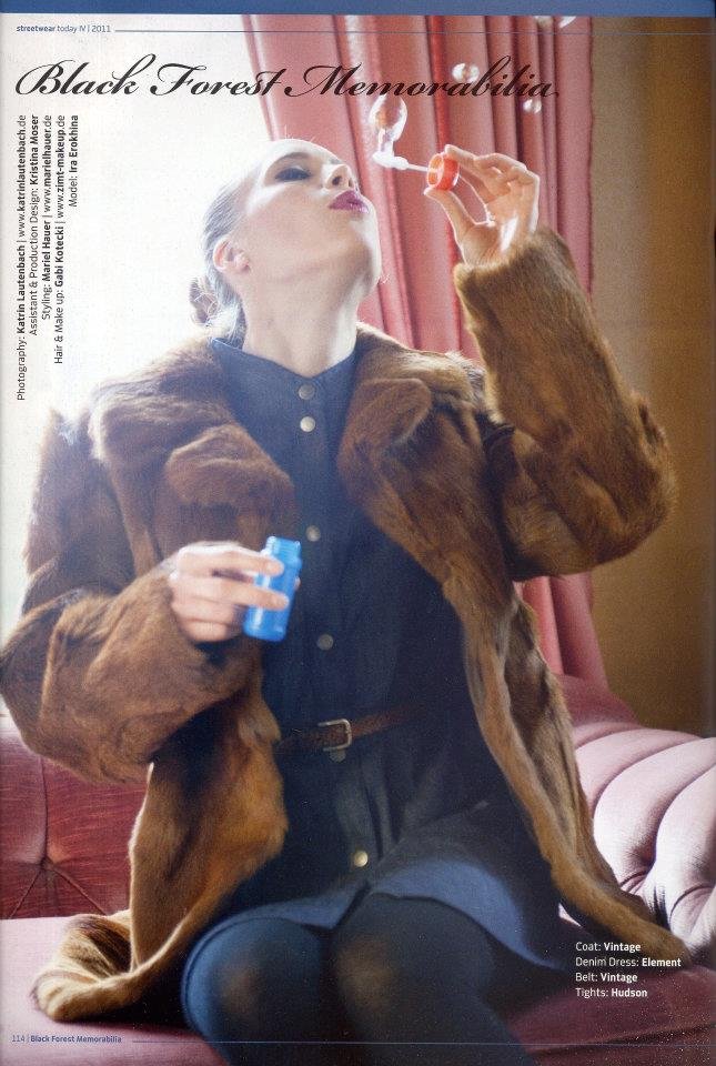   Streetwear Today Magazine   Fotografin:  Katrin Lautenbach   Stylistin: Mariel Hauer  Model: Ira Erokhina 