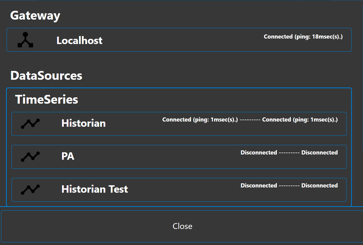 Connect to multiple data sources Data sources connection state can also be monitored from the Eagle Eye server to the Eagle Eye Translator and form the Eagle Eye Translator to the data source. This provides the ability to pin point network issues