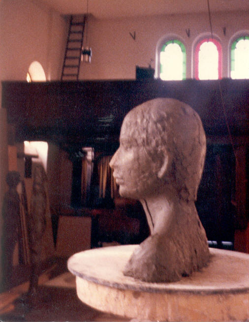 Fotos aus Links Ossumer Atelier, 1977