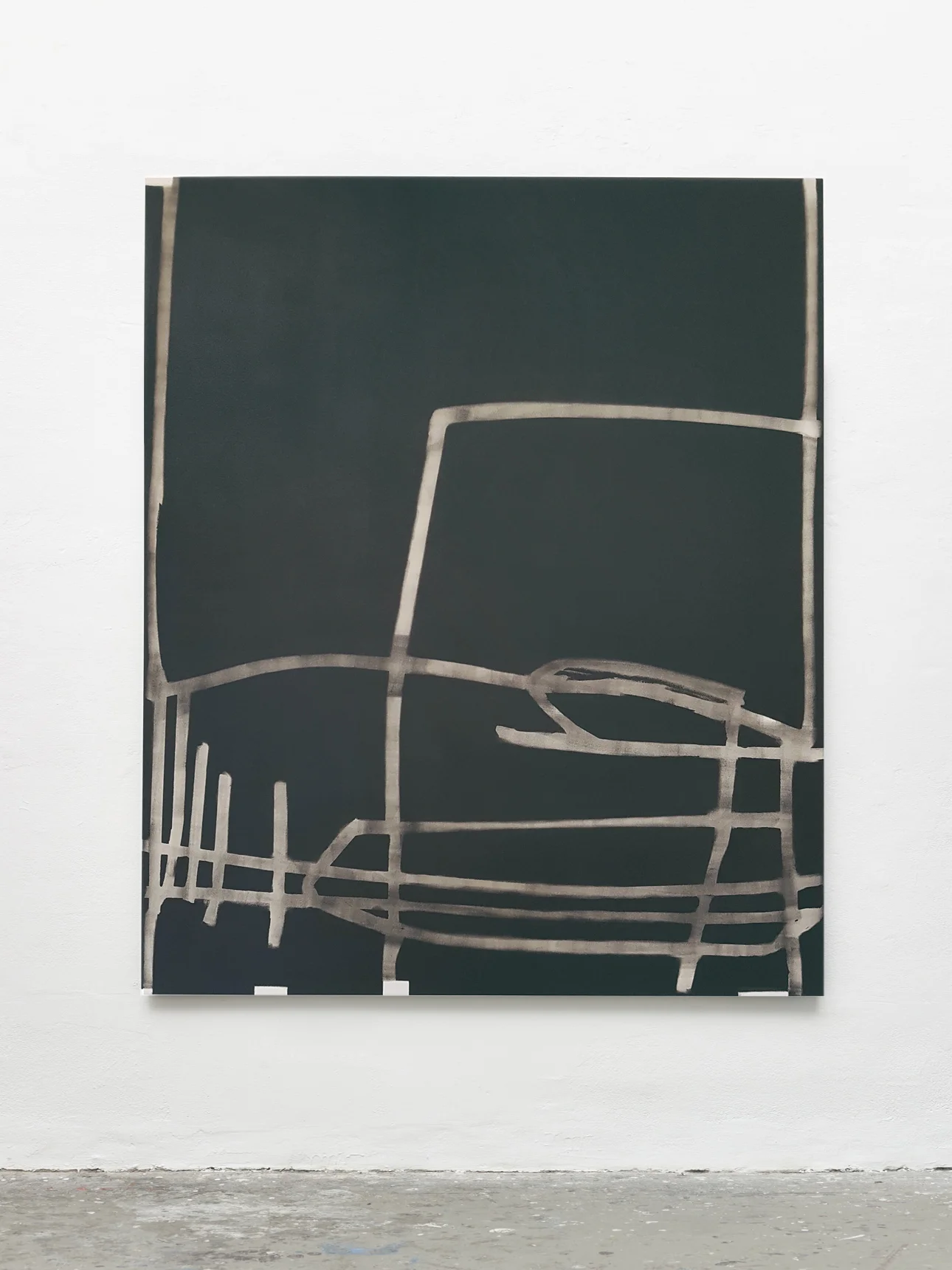 Laura Sachs, Dusty R., 180 x 150 cm; Oil on Canvas, 2017