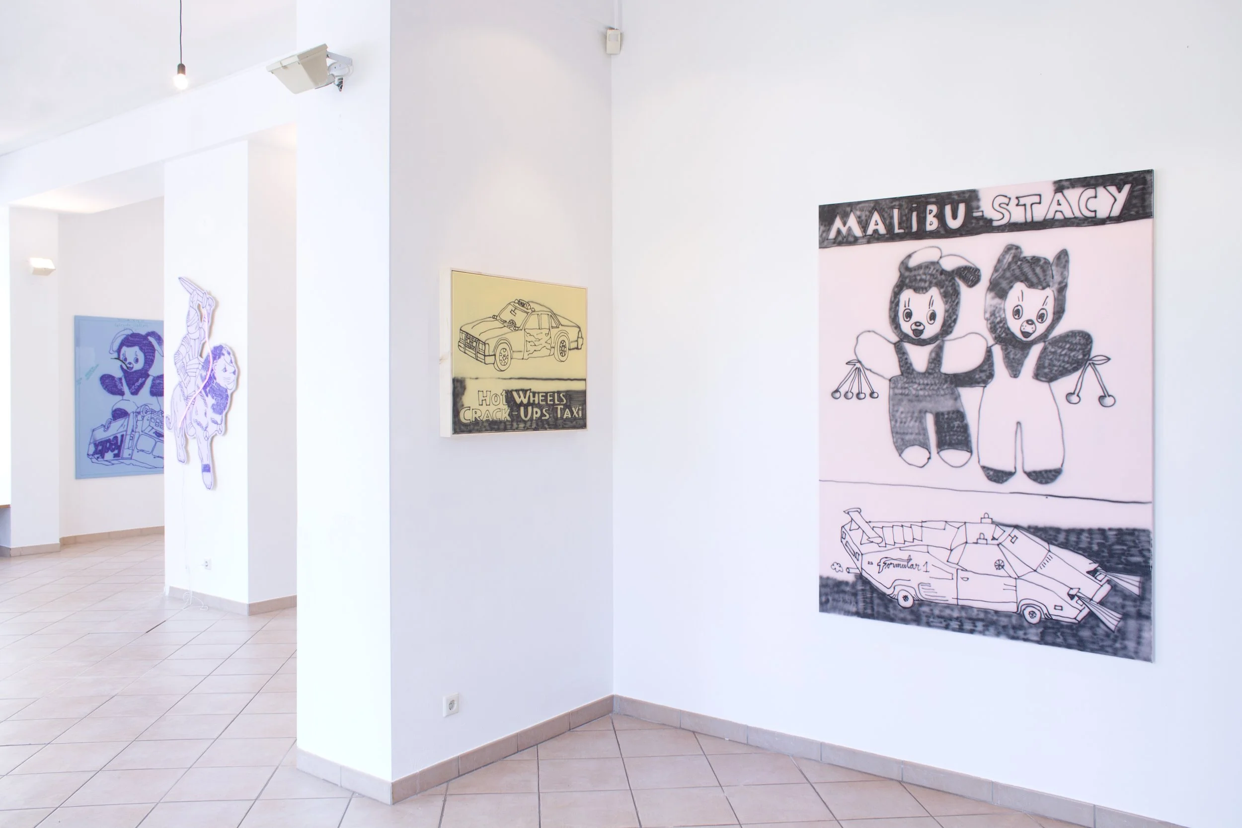 Ausstellungsansicht, Toy Stories, Valerius Gallery, Luxembourg, 2020