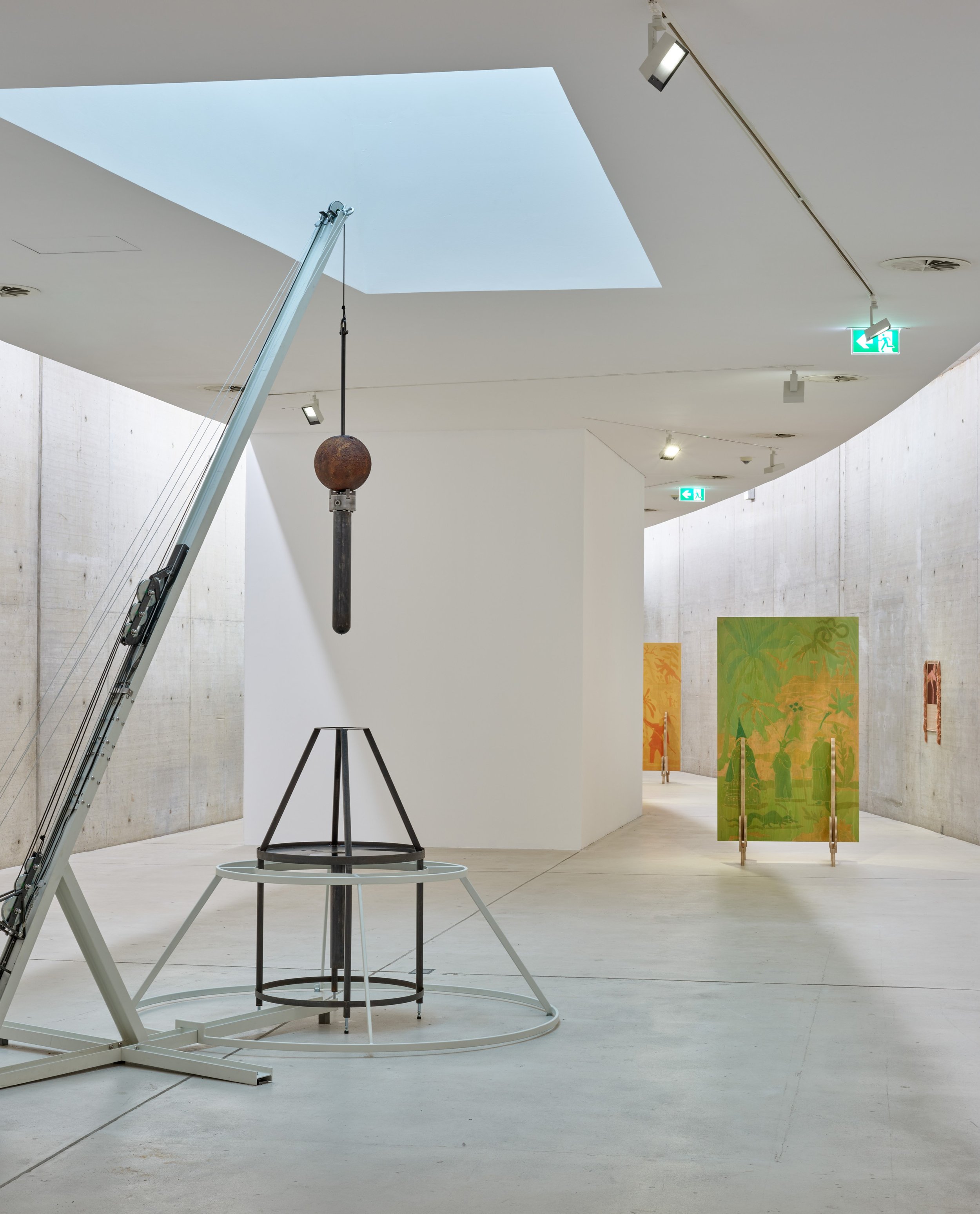 Installationsansichten, Enya Burger und Teresa Linhard, For Ever and Forever When I Move, KIT – Kunst im Tunnel, 2026, Foto: Ivo Faber