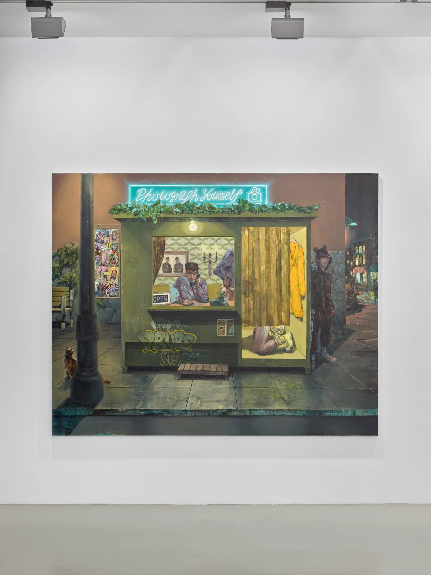 Lyu Yanxiang, Installationsansicht, Galerie Voss, Foto: Ivo Faber, Düsseldorf