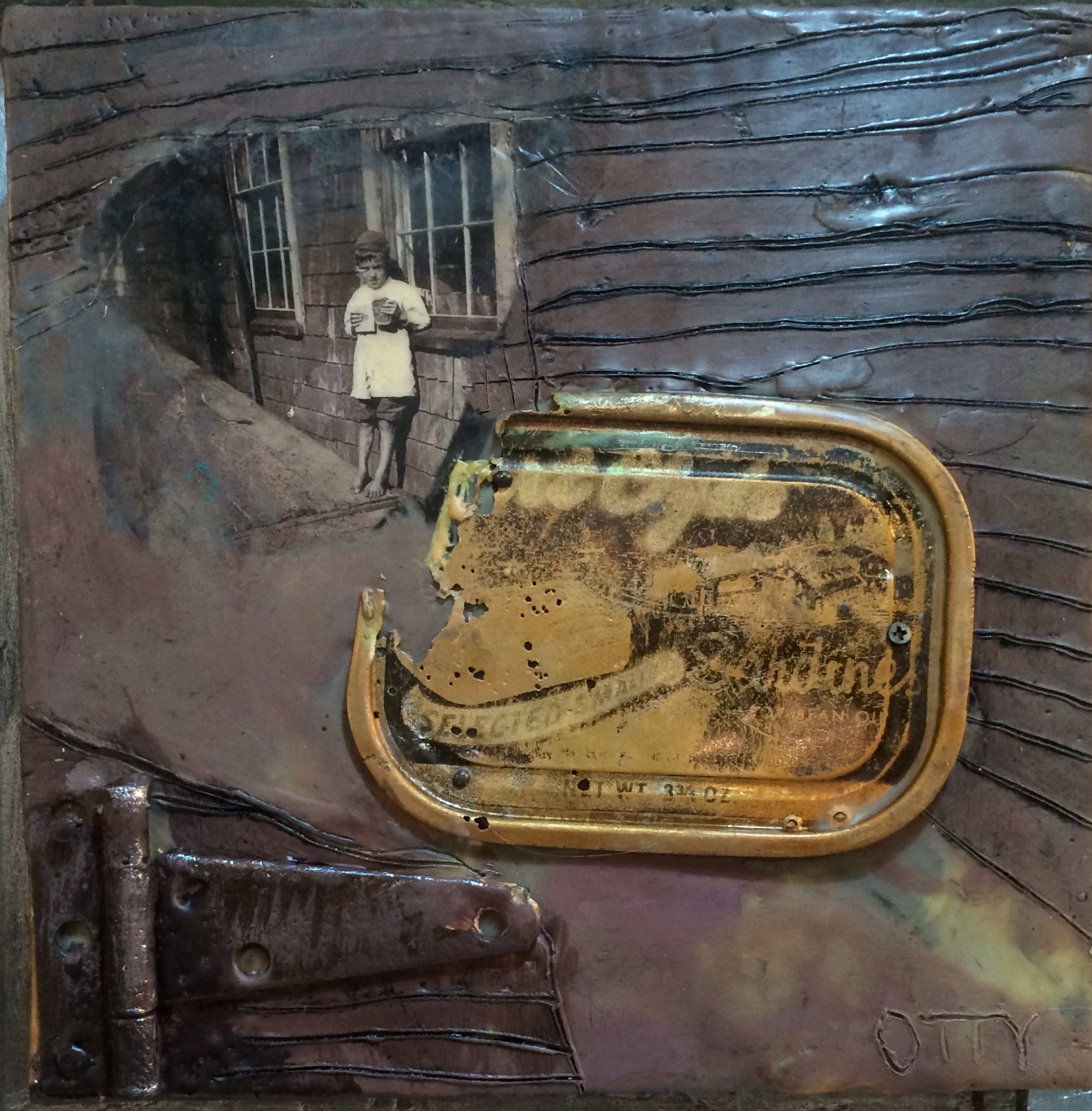 Little Boy with His Day's Work c.1930