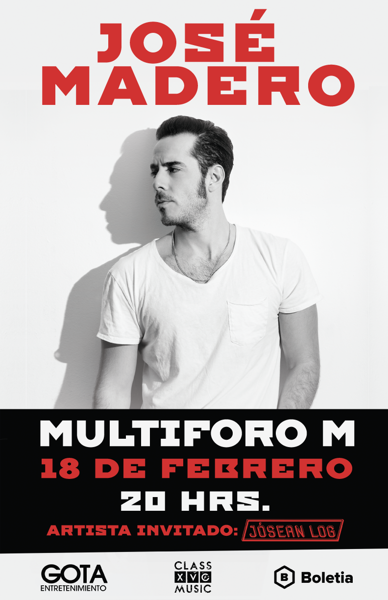 José Madero & Jósean Log en Morelia el 18 de Febrero