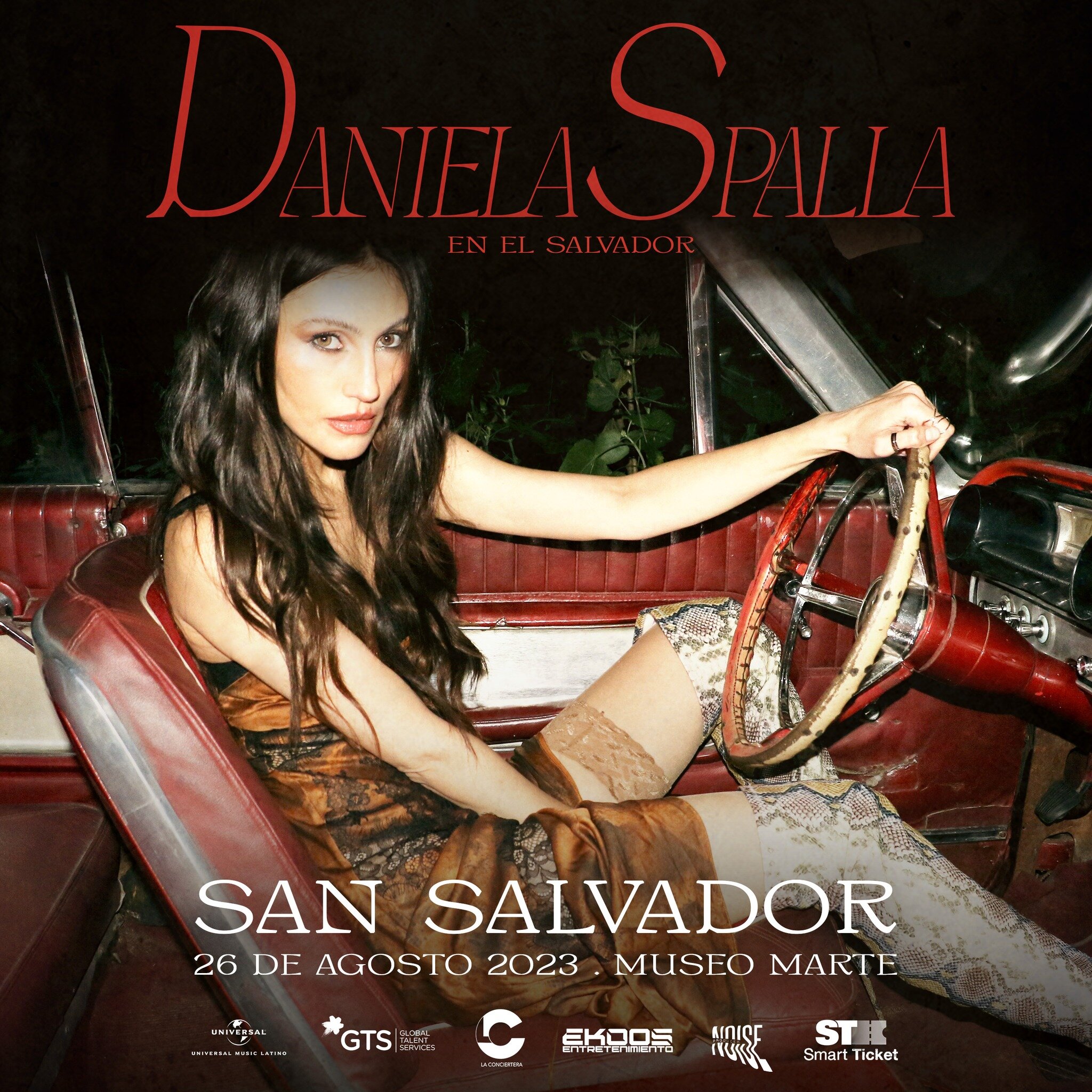 ✨La voz y el carisma de @danielaspalla son inigualables. No te pierdas su concierto el pr&oacute;ximo 26 de agosto en #elsalvador

Nos vemos en Museo Marte 🇸🇻
Boletos a la venta en: Smart Ticket
www.smartticket.fun/wfLocalidadesMultiItem.aspx?c=576