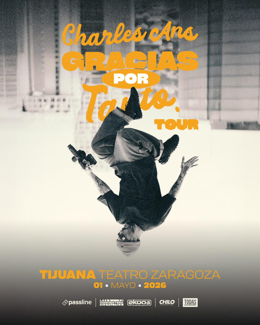 Gira Charles Ans en México