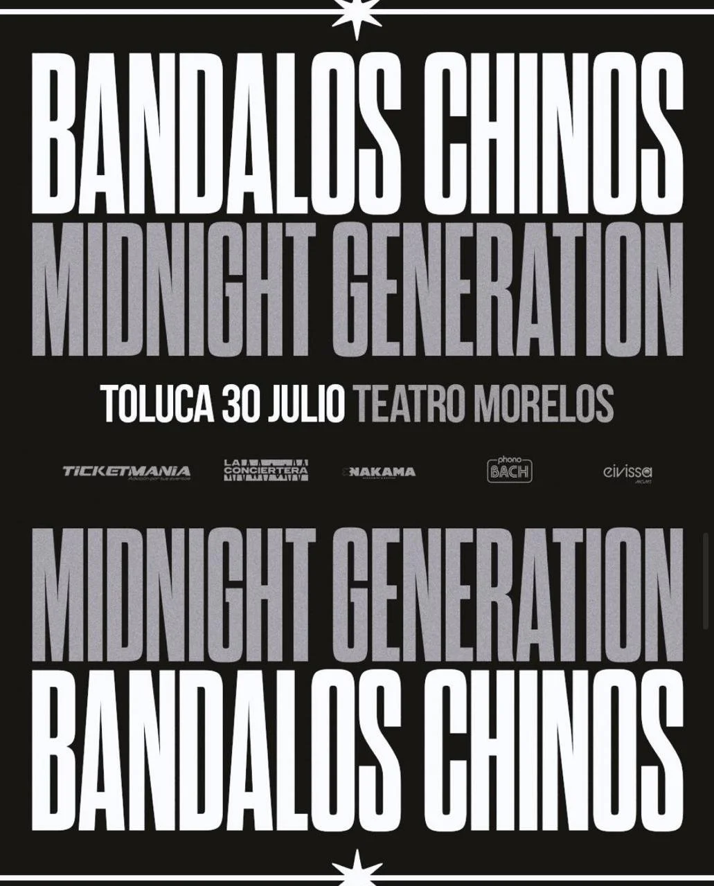 Bandalos Chinos + Midnight Generation