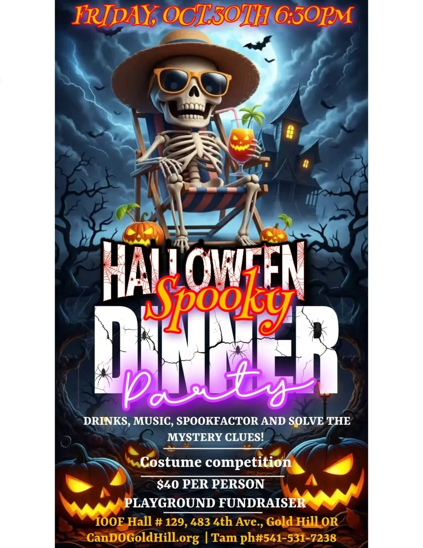 Can-DO Halloween Spooky Dinner Party