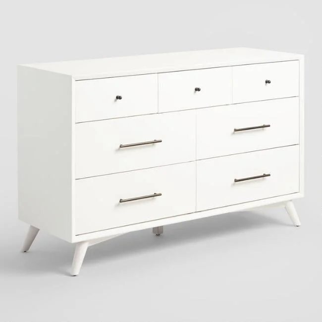 Modern White Dresser