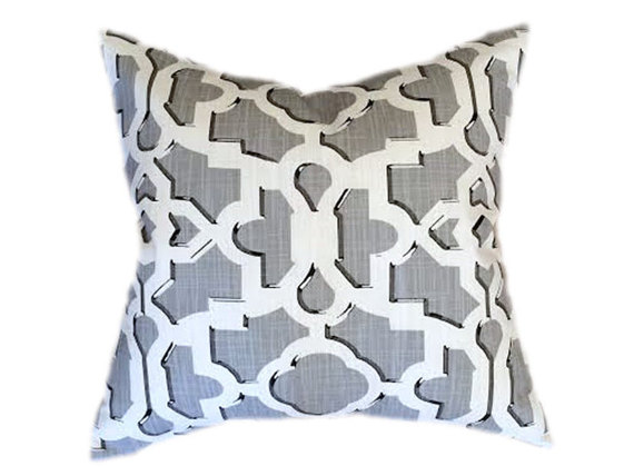 Geo Print Throw Pillow