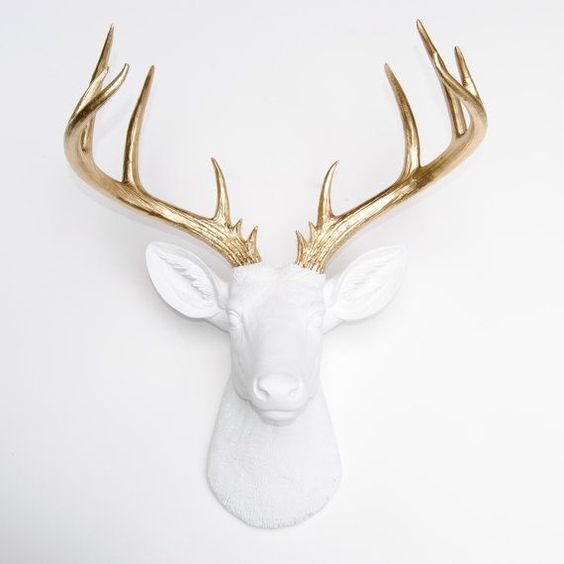 Resin Deer Head