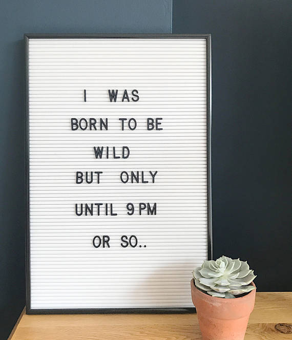 Vintage Style Letter Board