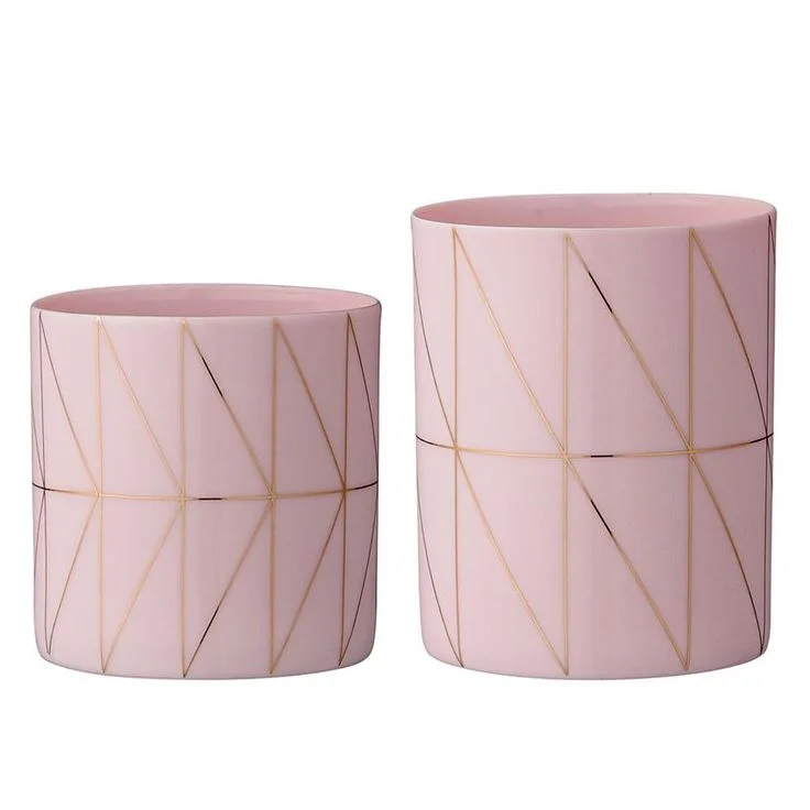 Pink Candle Holders