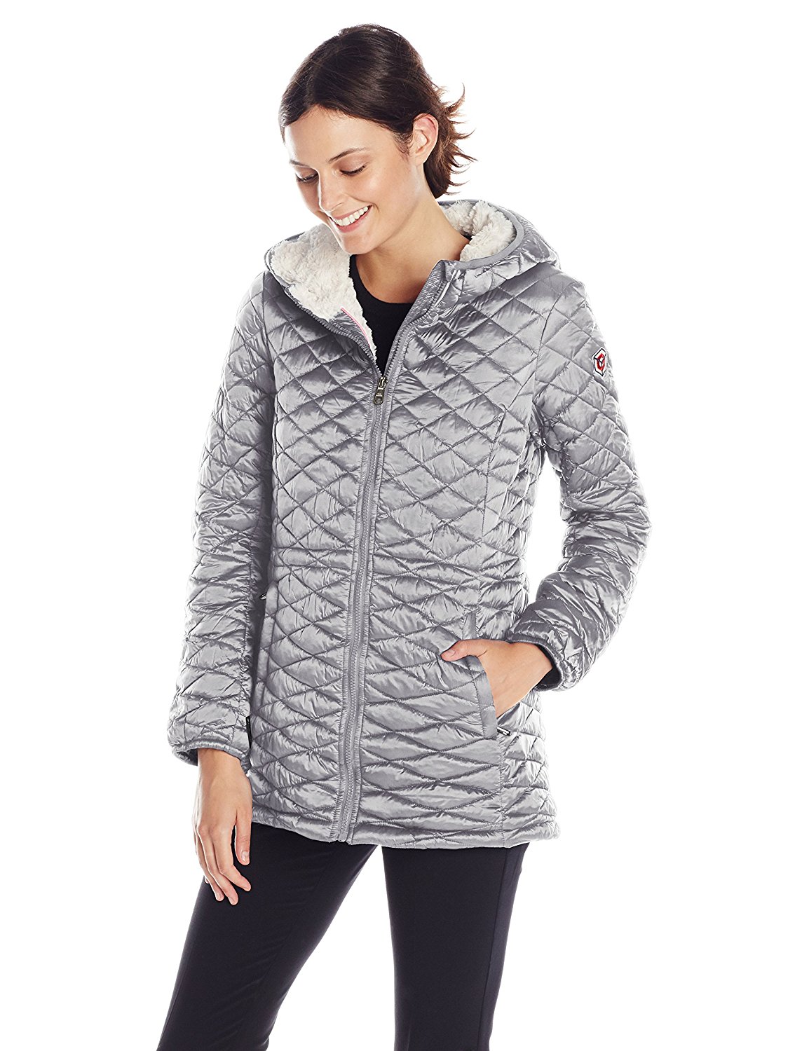 Silver Quilted jacket