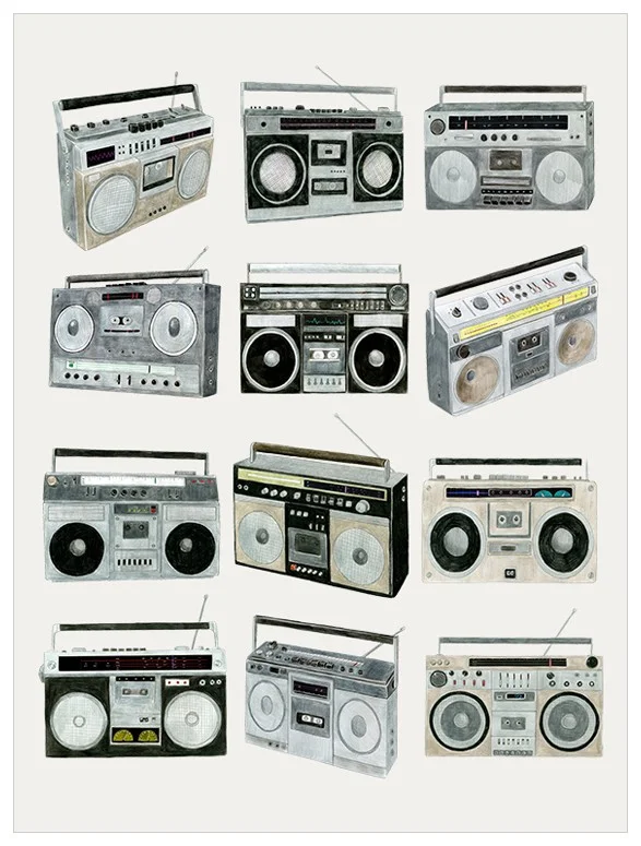 Boom Box Art