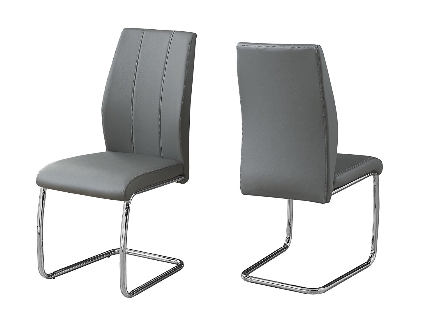 Grey & Chrome Chairs