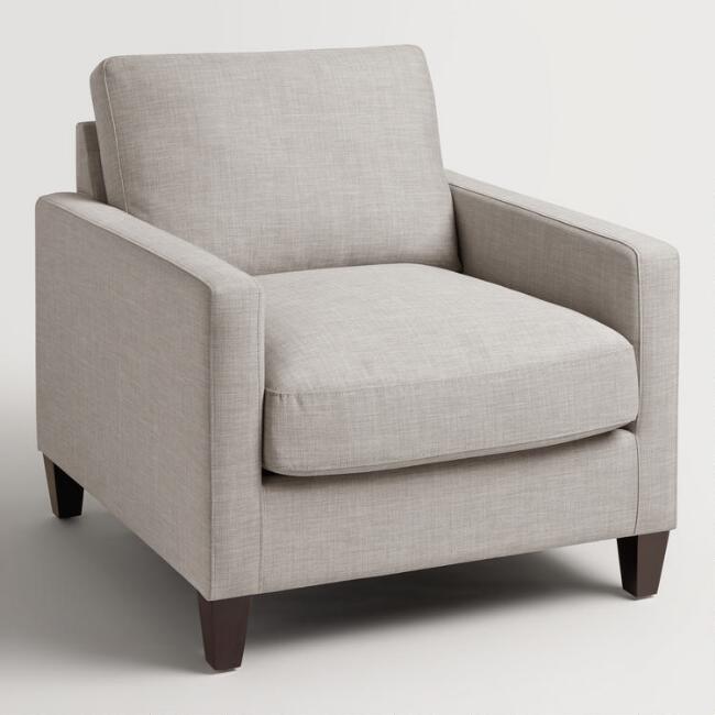 Copy of Textured Grey Woven Chair