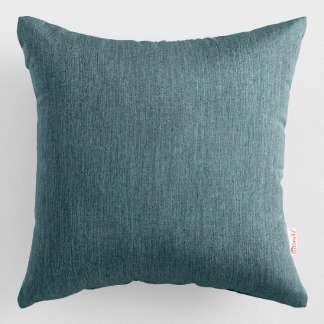 Blue Throw Pillow