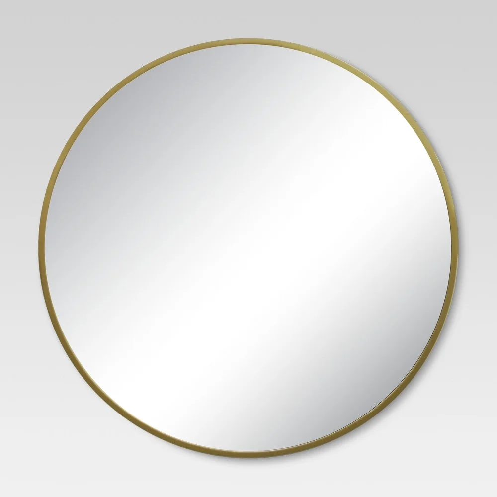 Target Brass Mirror