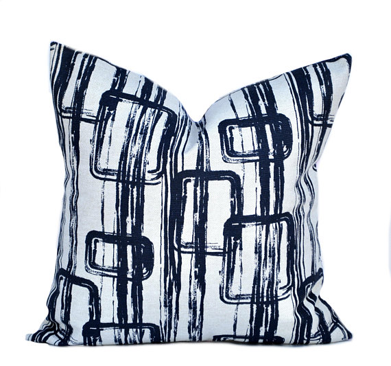 Navy Throw Pillows