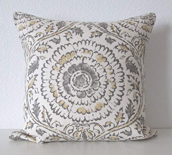 Ethan Allen Medalian Pillow