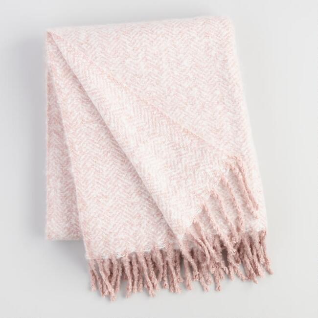 Pink Throw