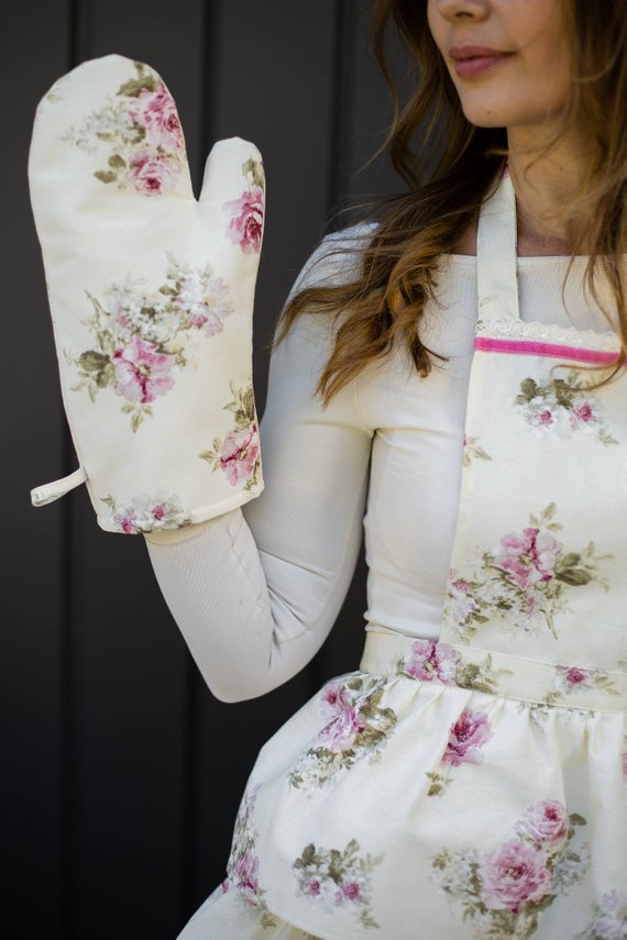 Etsy Floral Apron