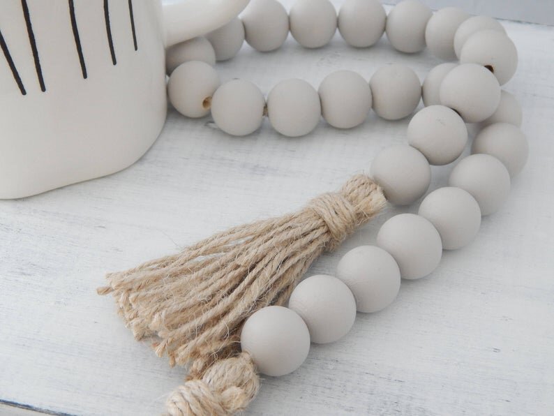 wooden beads