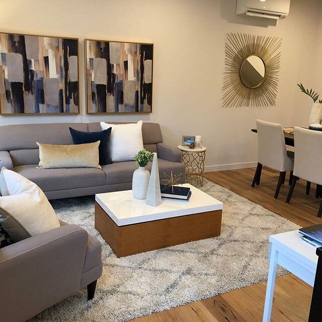 We got this brand new condo &ldquo;move in ready&rdquo; and it is fabulous. A great design makes staging a dream! 
#condoliving #greatspaces #stagingsells #neseattleliving #openhousestaging