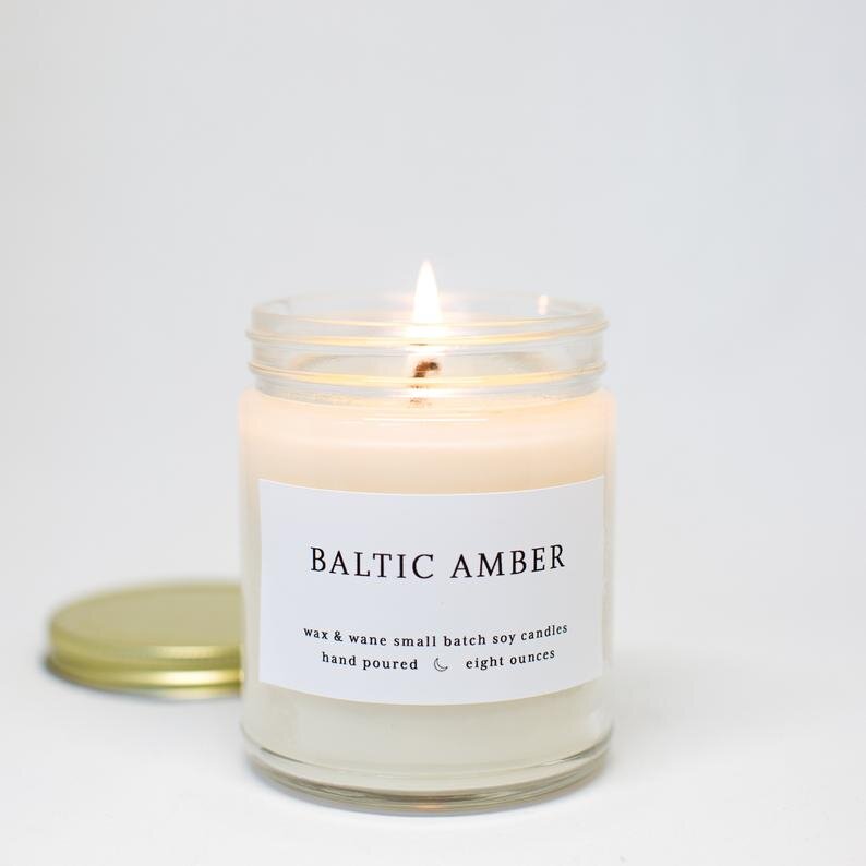 Baltic Amber Candle