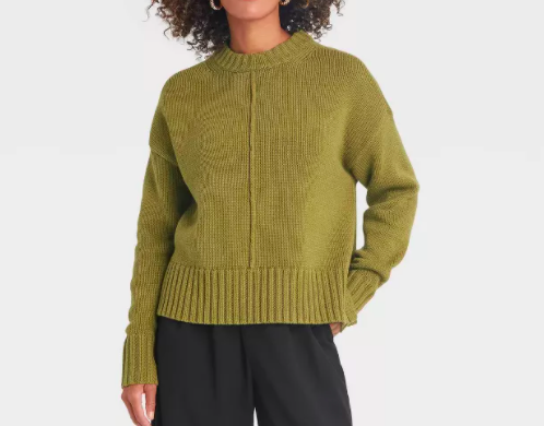 Crewneck Pullover Sweater