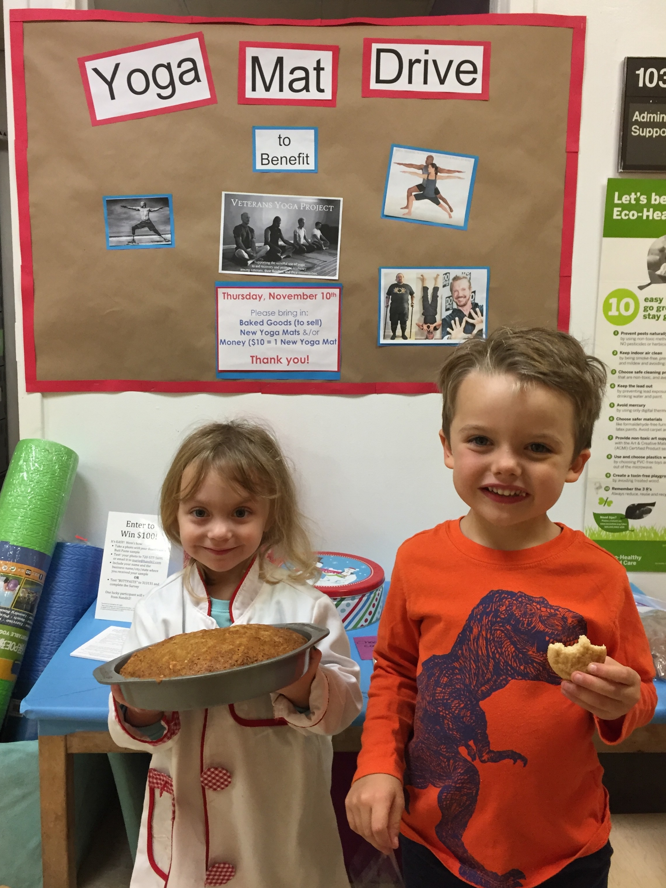 Vets Kids raises over $500 for Veterans Yoga Project