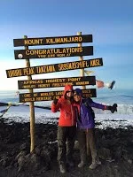 Climbing Mt Killaminjaro