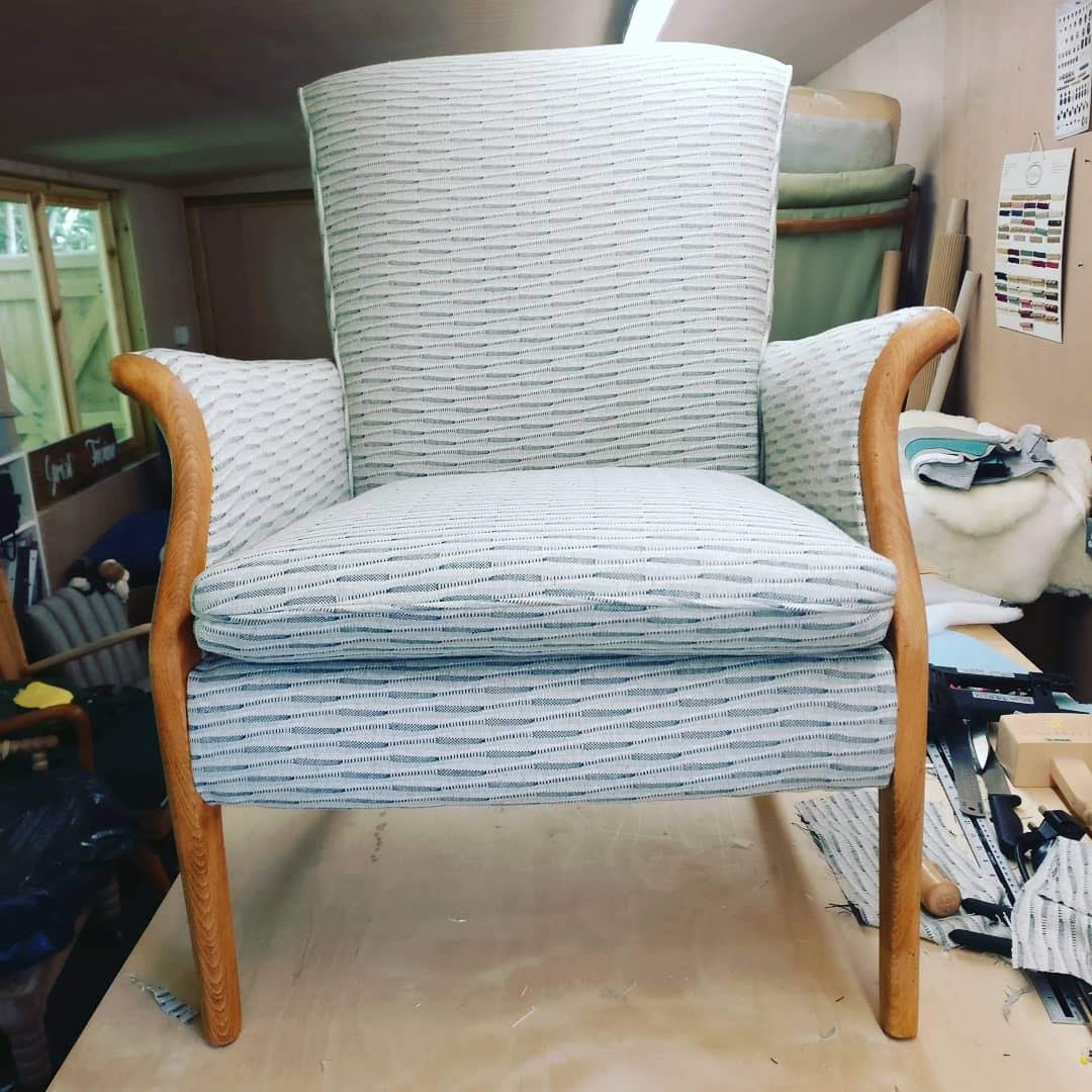 Grist & Twine Upholstery: Parker Knoll Froxfield reupholstered