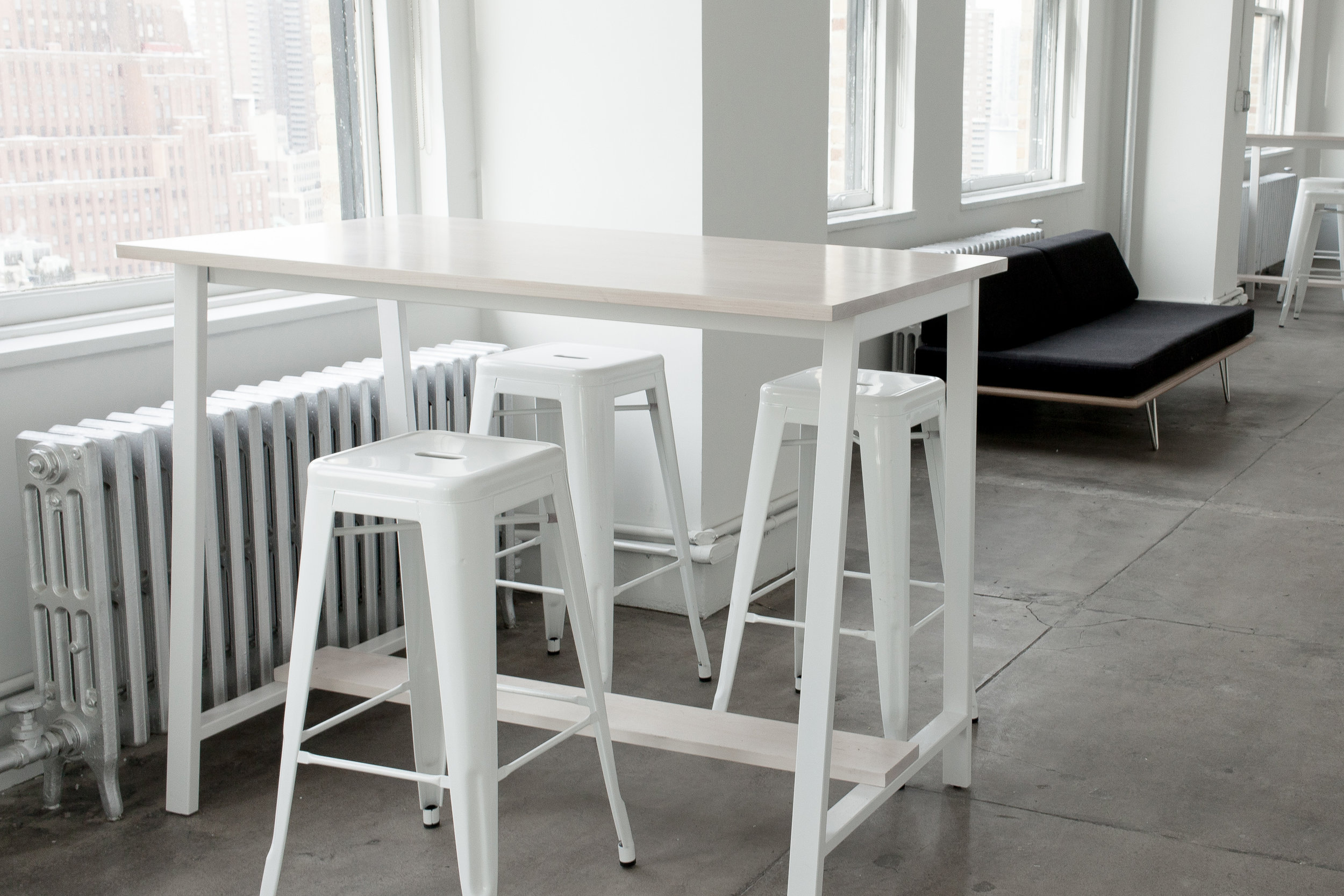 Shown: Custom Standing Table