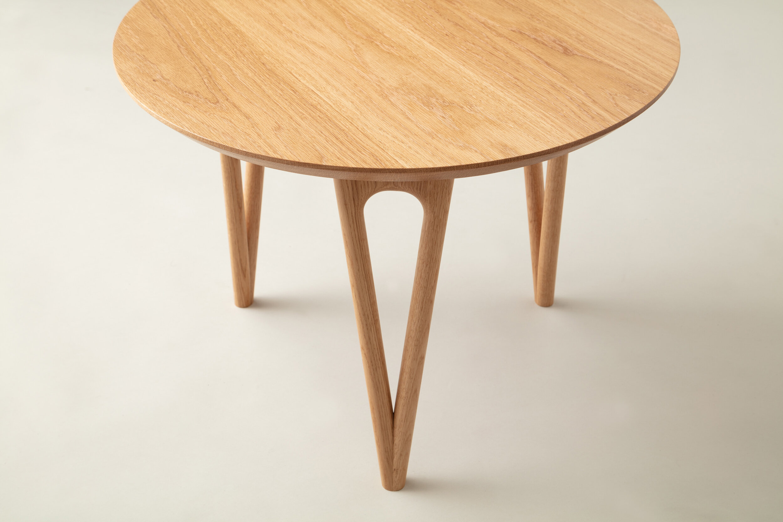 Hair Pin End Table by David Gaynor Design