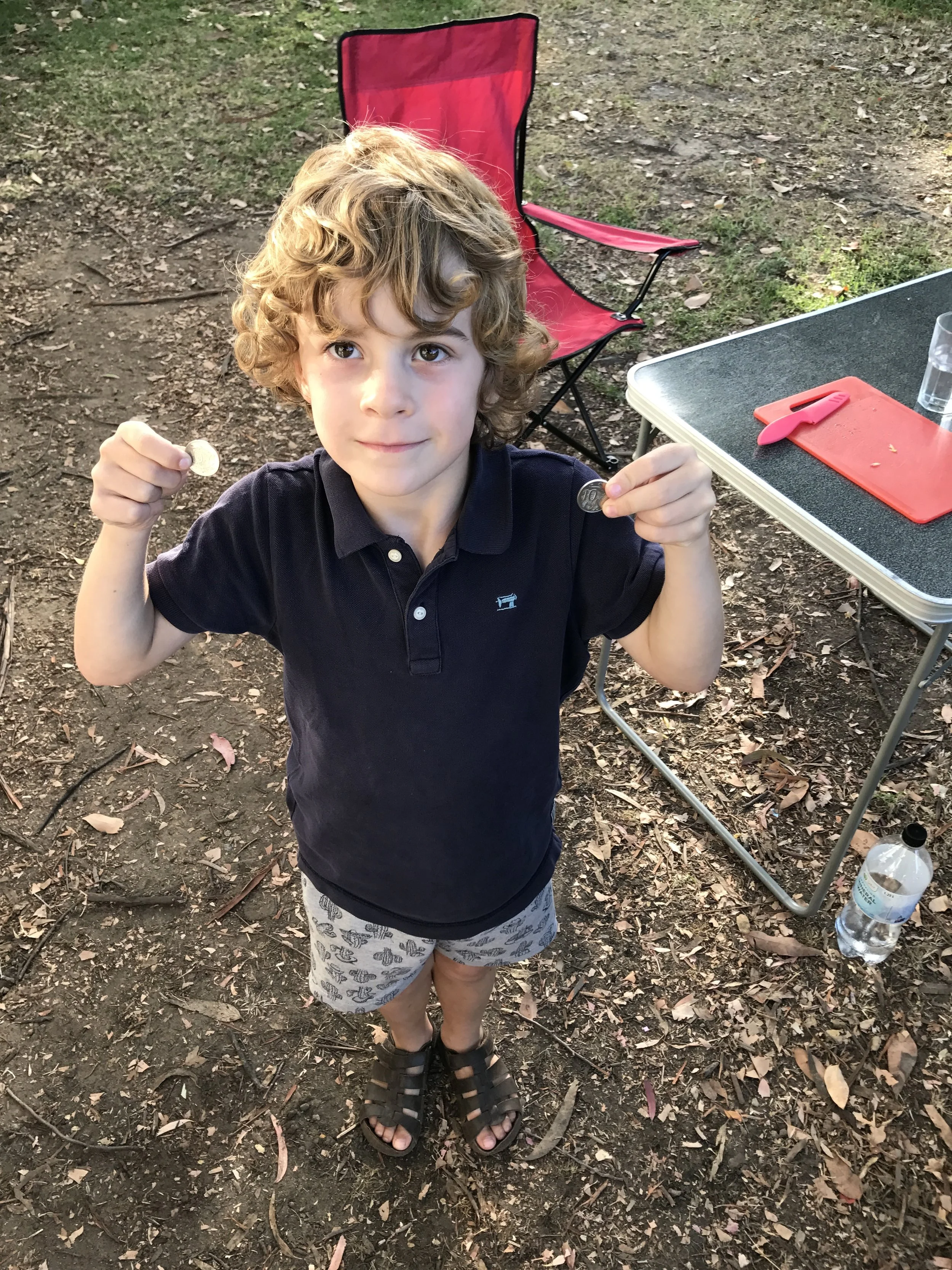 Lekker borrelen en eerste zakgeld