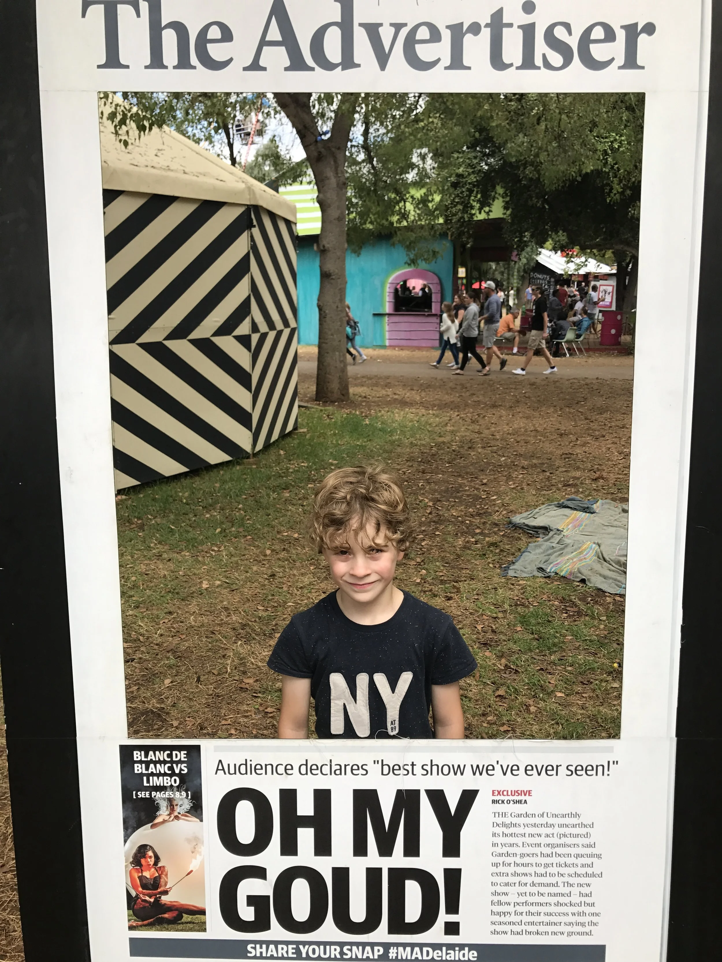 Yo Home to Bel Air, Adelaide en festivals!