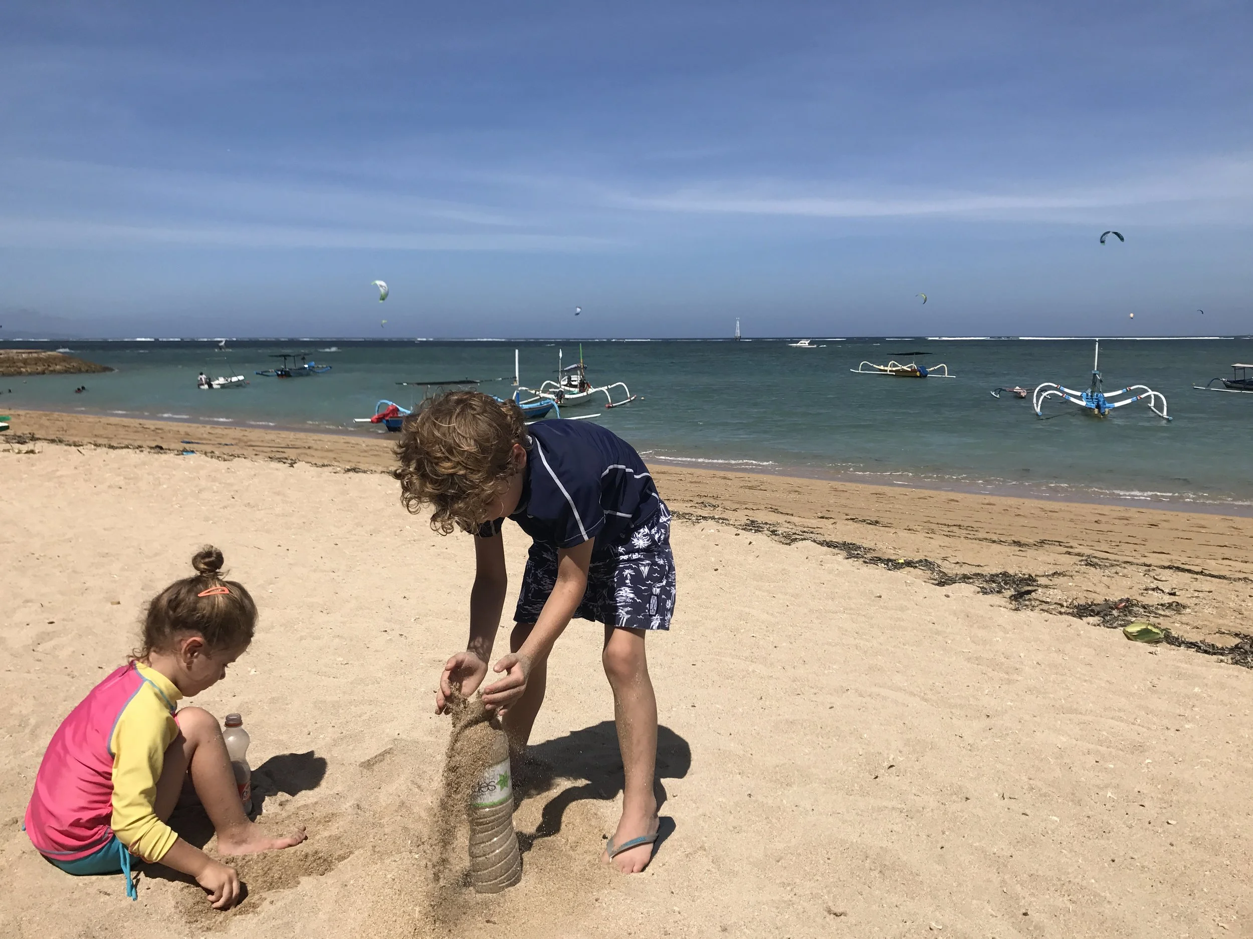 Wandelen, eten en strand