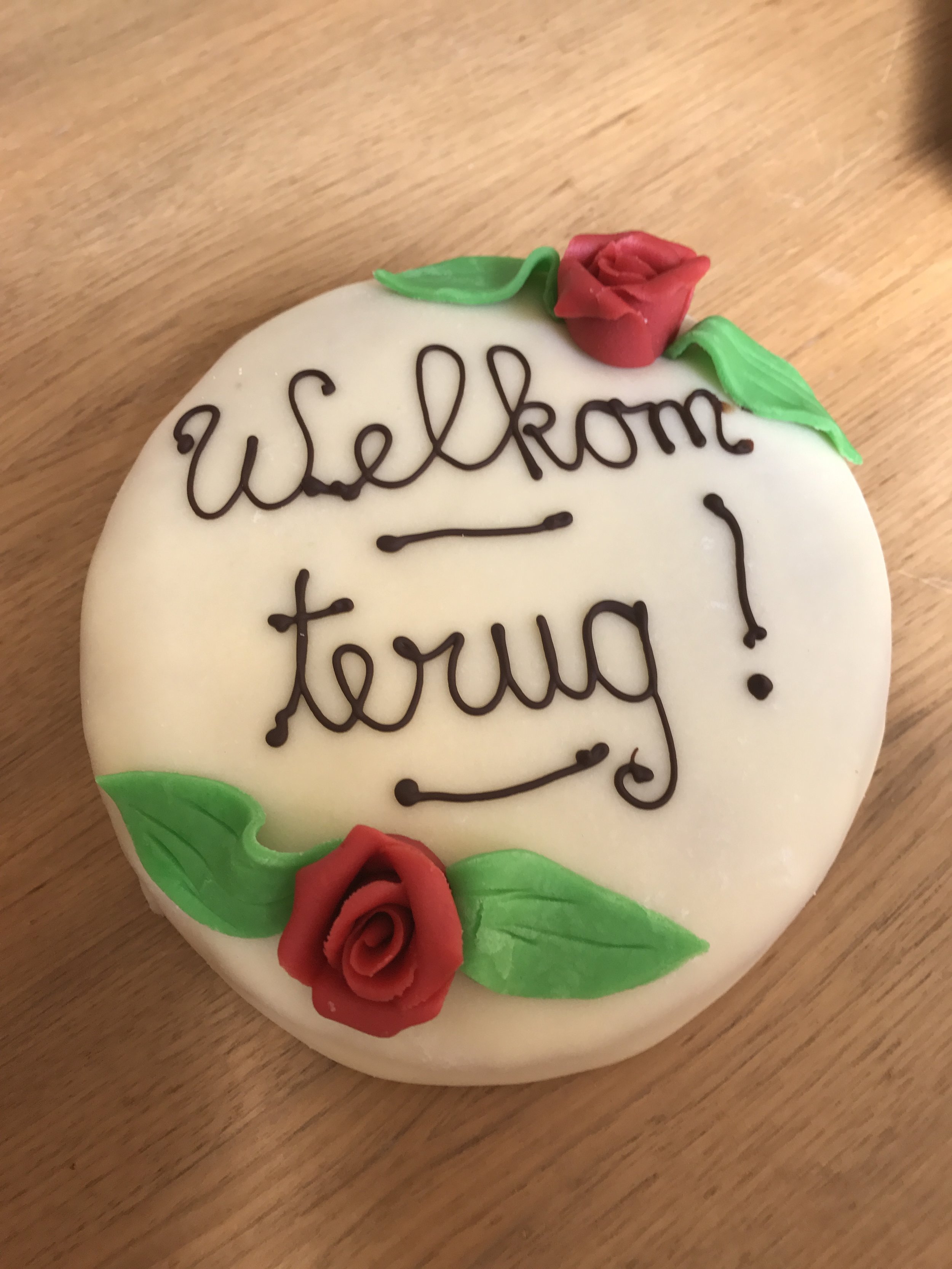 De eerste twee weken thuis, effe wennen!