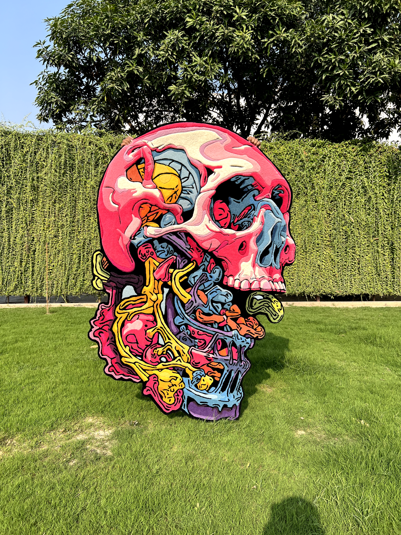 Cozmik Skull Carpet — Ken Kelleher Sculpture