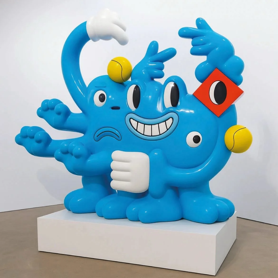 Collab drop &mdash; @anchorball &times; @huelz.art ⚡️

We decided to bring our worlds together for this collab &mdash; and Anchorball transformed three of Huelz&rsquo;s illustrations into 3D digital sculptures, moving them from paper to pixels to for