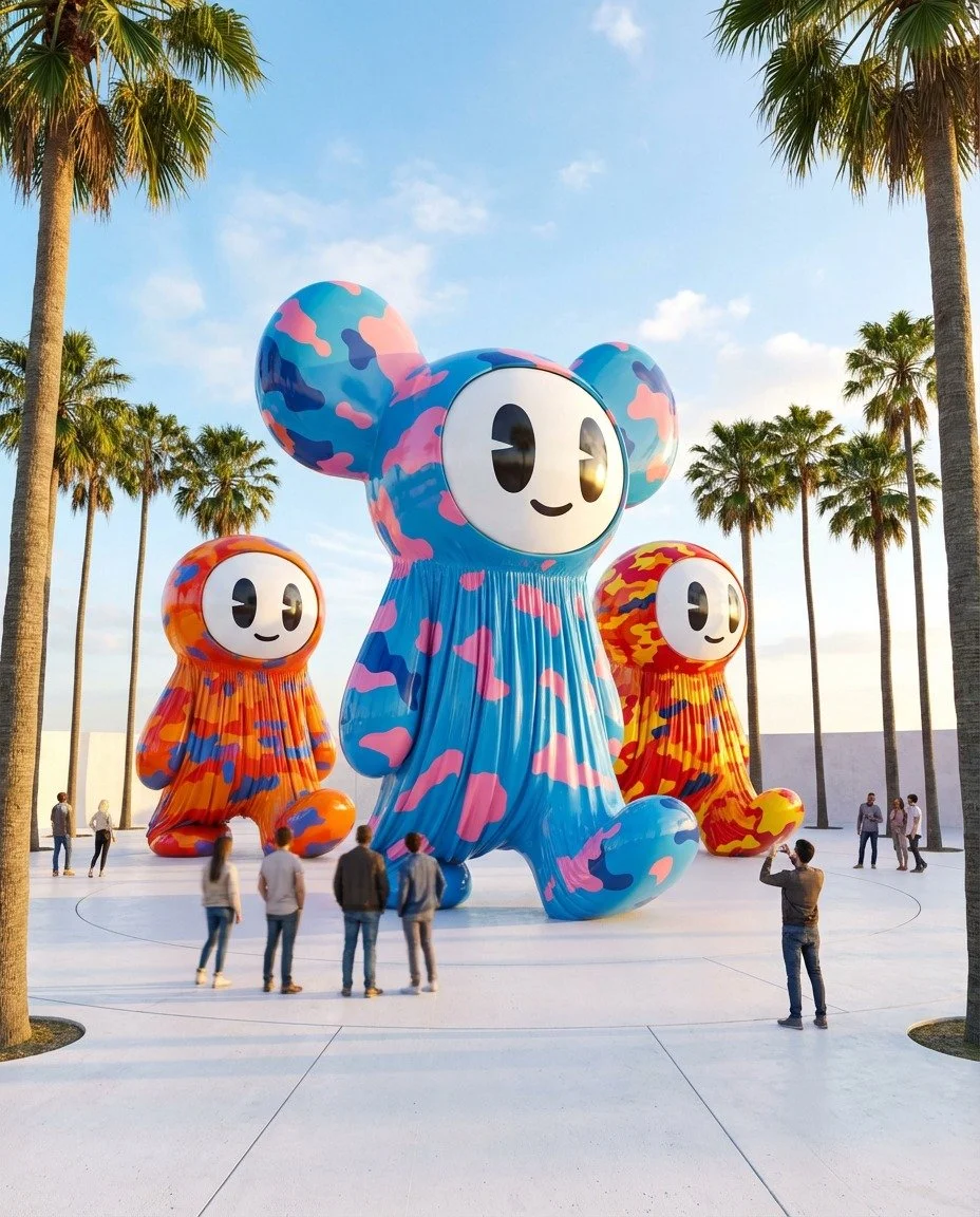 Ghost Mawse on the move
11 / 13

2025

#KenKelleher #Anchorball #catladies #id #ContemporaryArt #ModernSculpture #PopArt #PostPop #ConceptualArt #SculptureArt #FormalSculpture #ArtCollection #ArtMarket #Sotheby #Gagosian #DavidZwirner #Pace #Christie